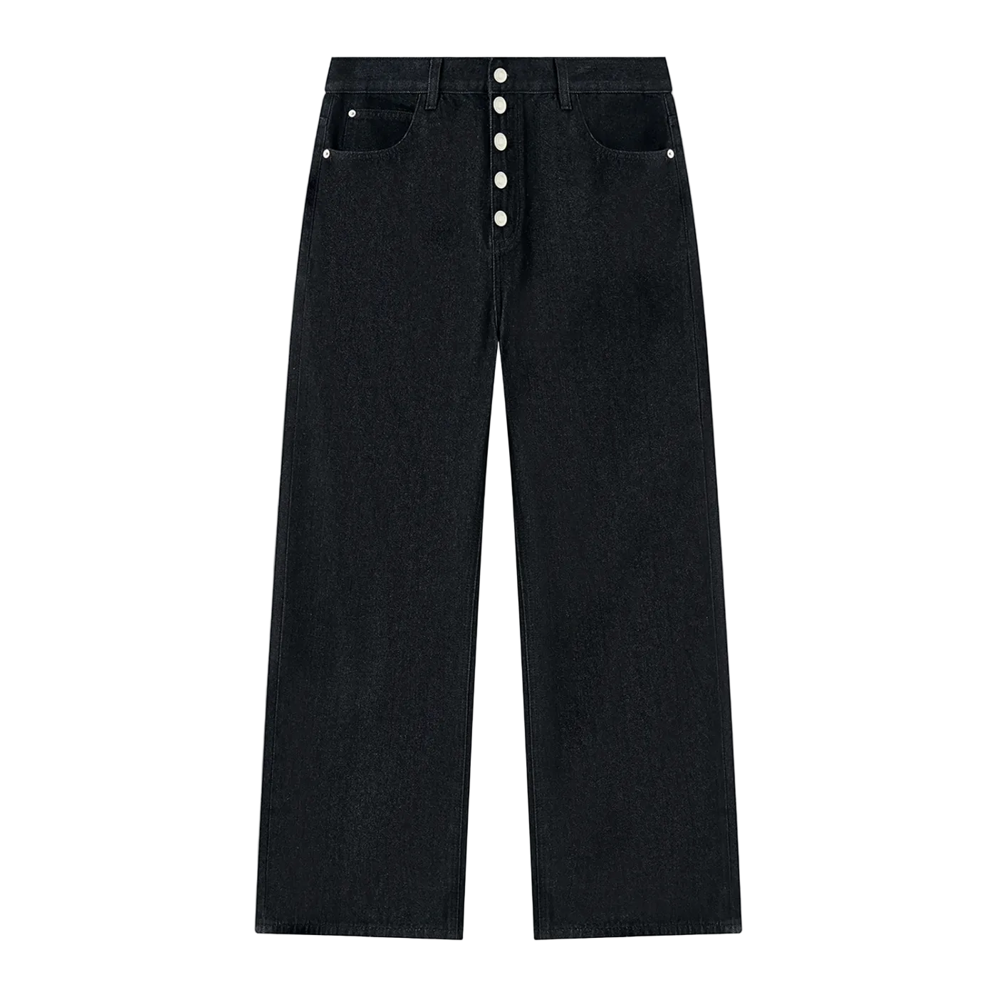VINTAGE WASH WIDE LEG DENIM